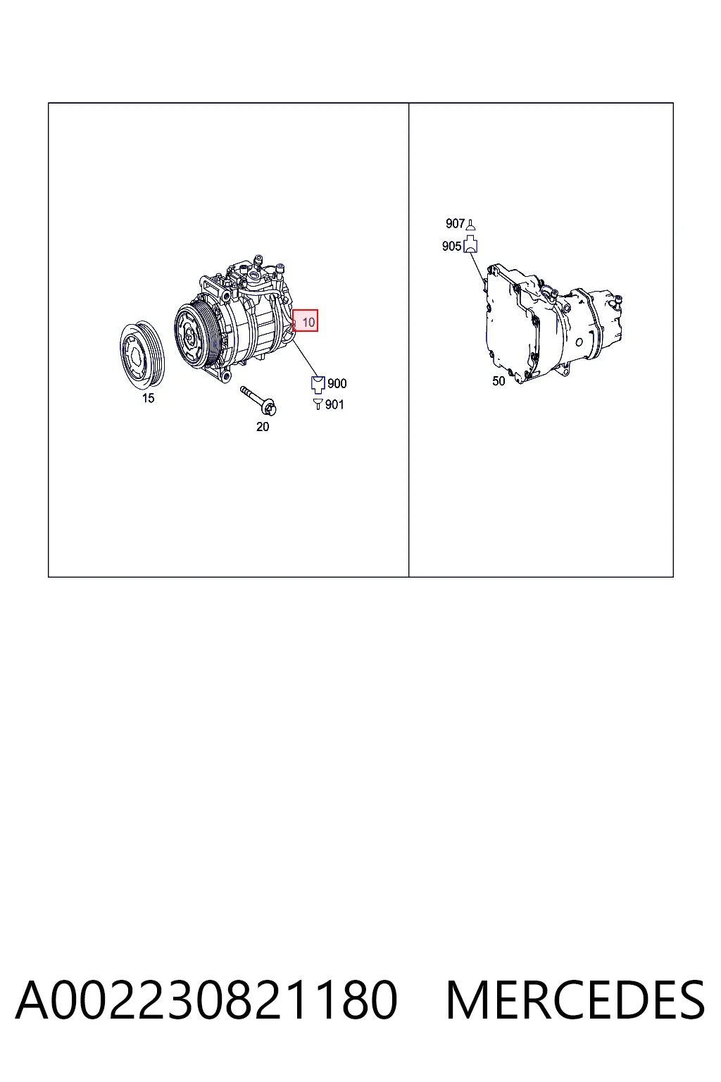 A002230821180 Mercedes