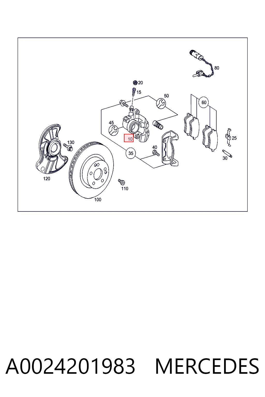 A0024201983 Mercedes