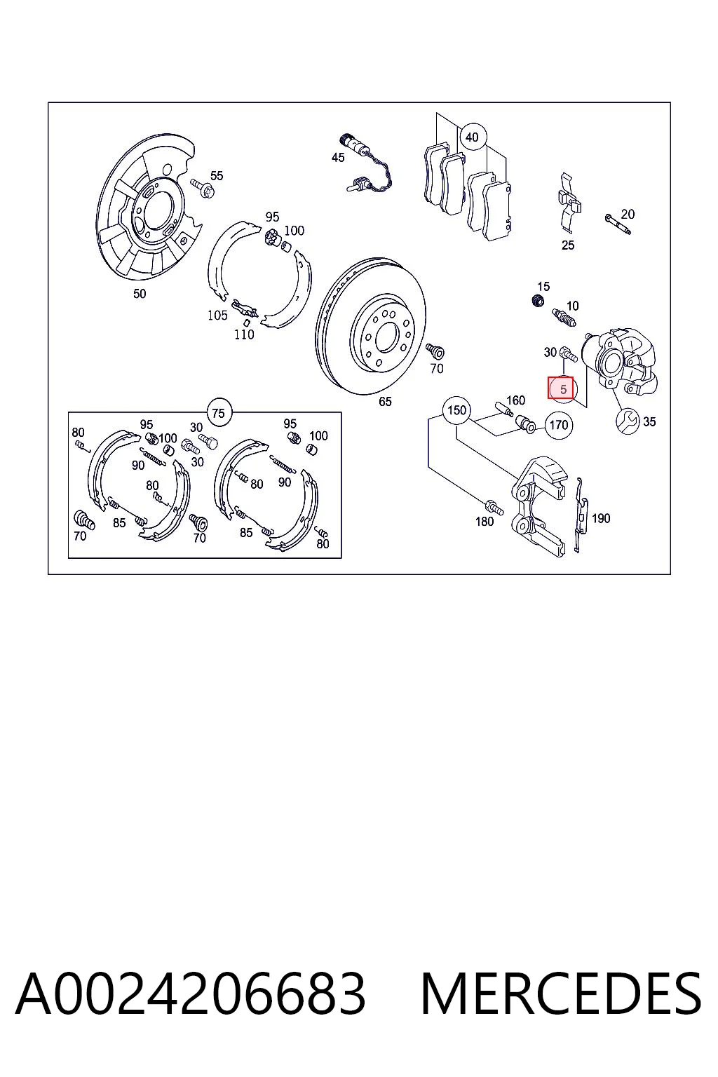 A0024206683 Mercedes