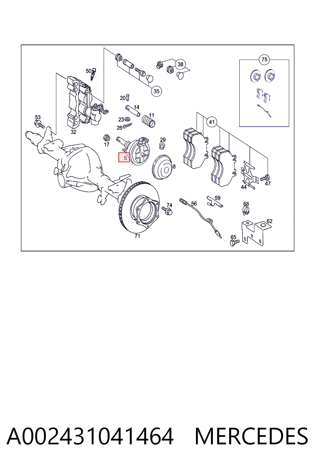 A002431041464 Mercedes