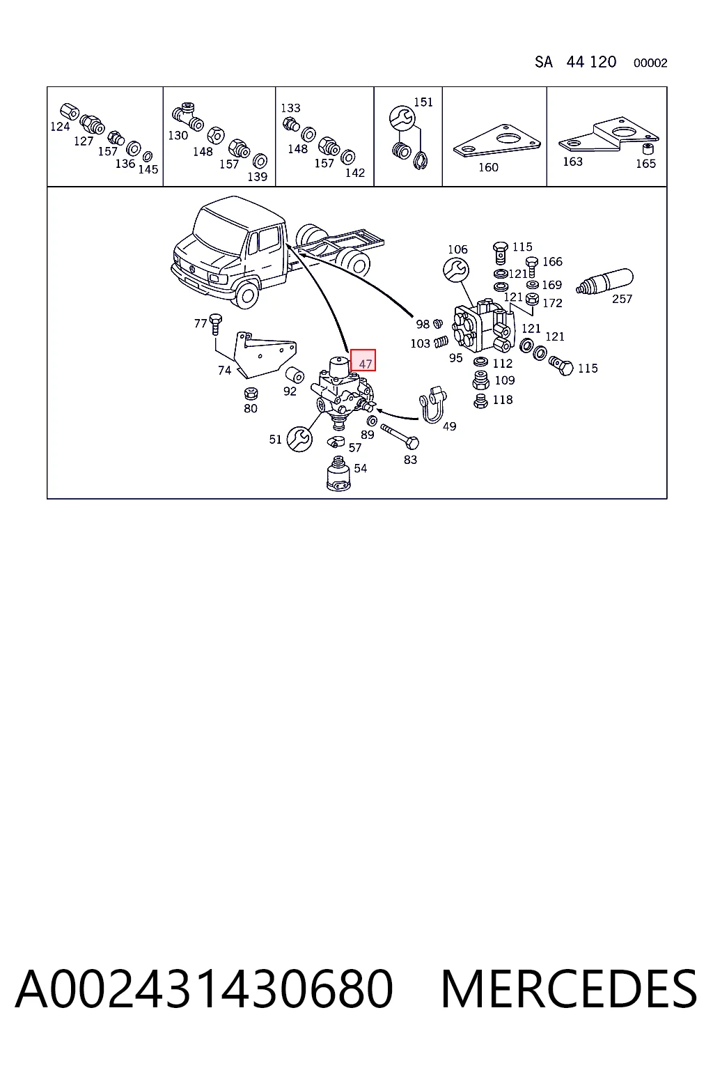 A002431430680 Mercedes