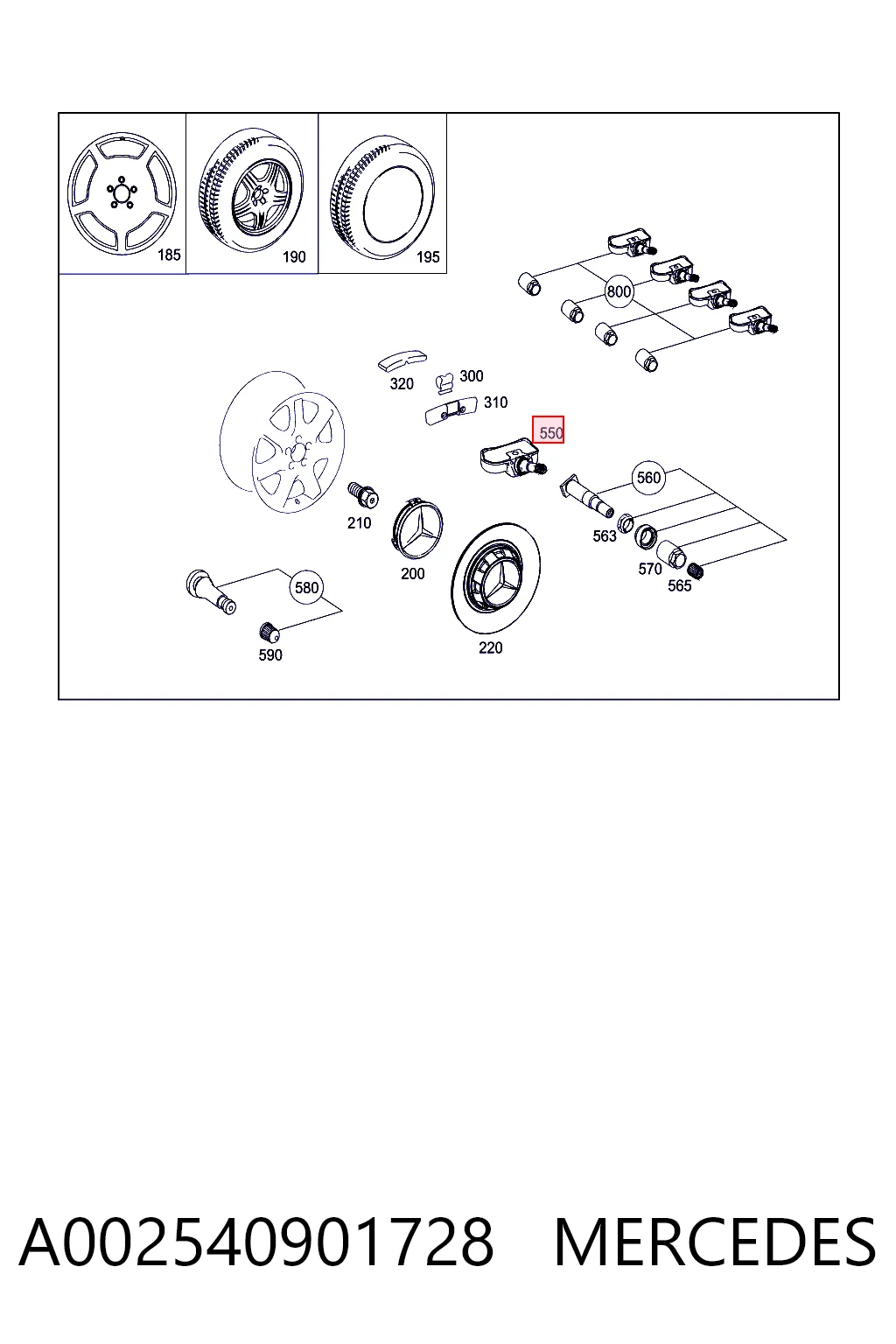 A002540901728 Mercedes
