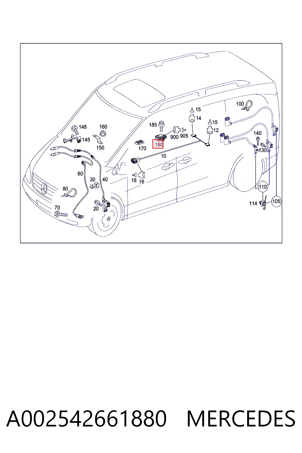 A002542661880 Mercedes