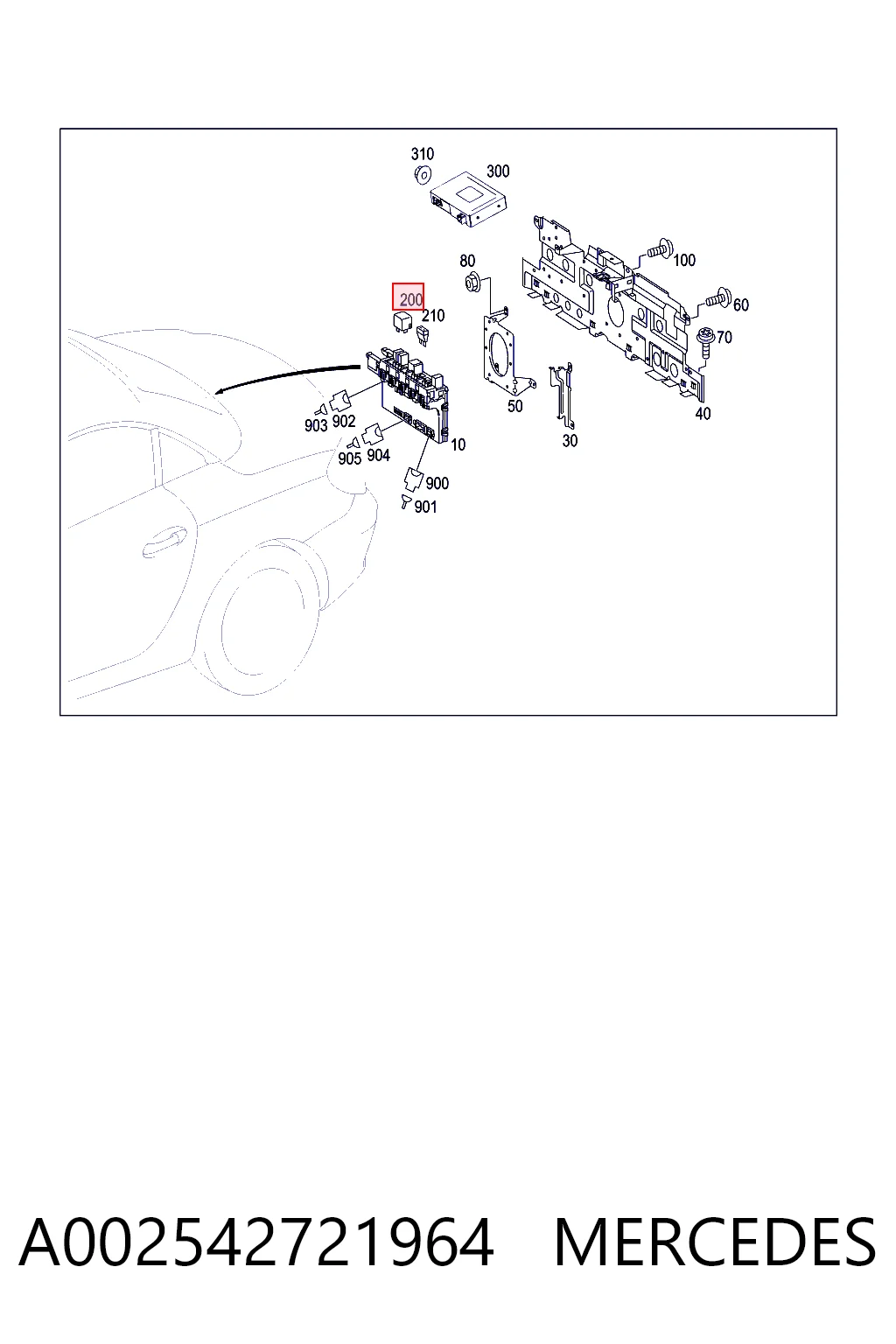 A002542721964 Mercedes
