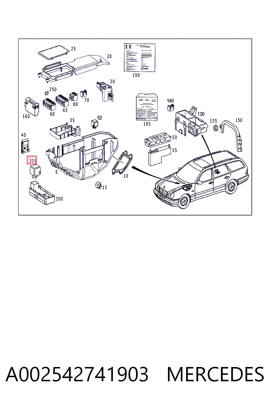 A002542741903 Mercedes