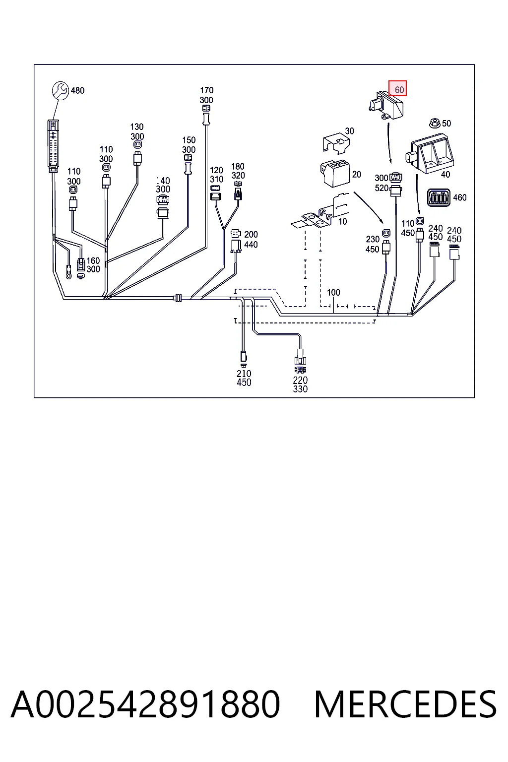 A002542891880 Mercedes