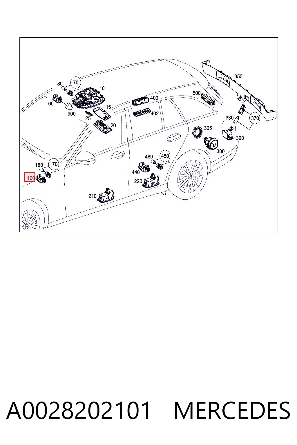 A0028202101 Mercedes