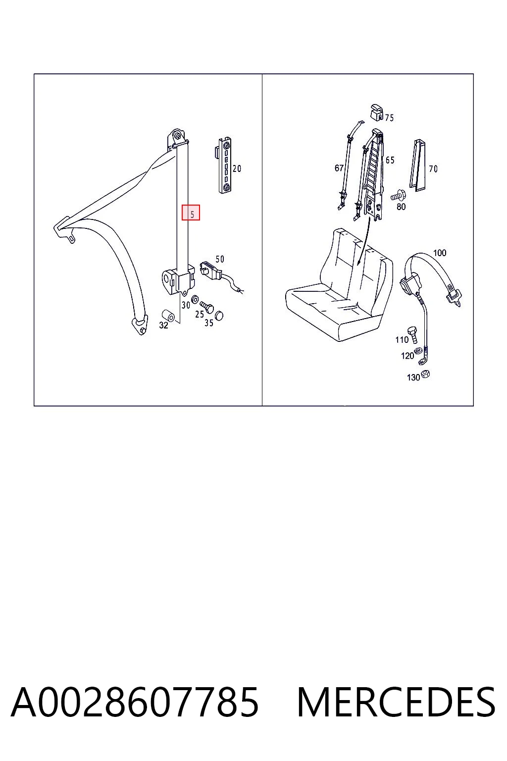 A0028607785 Mercedes