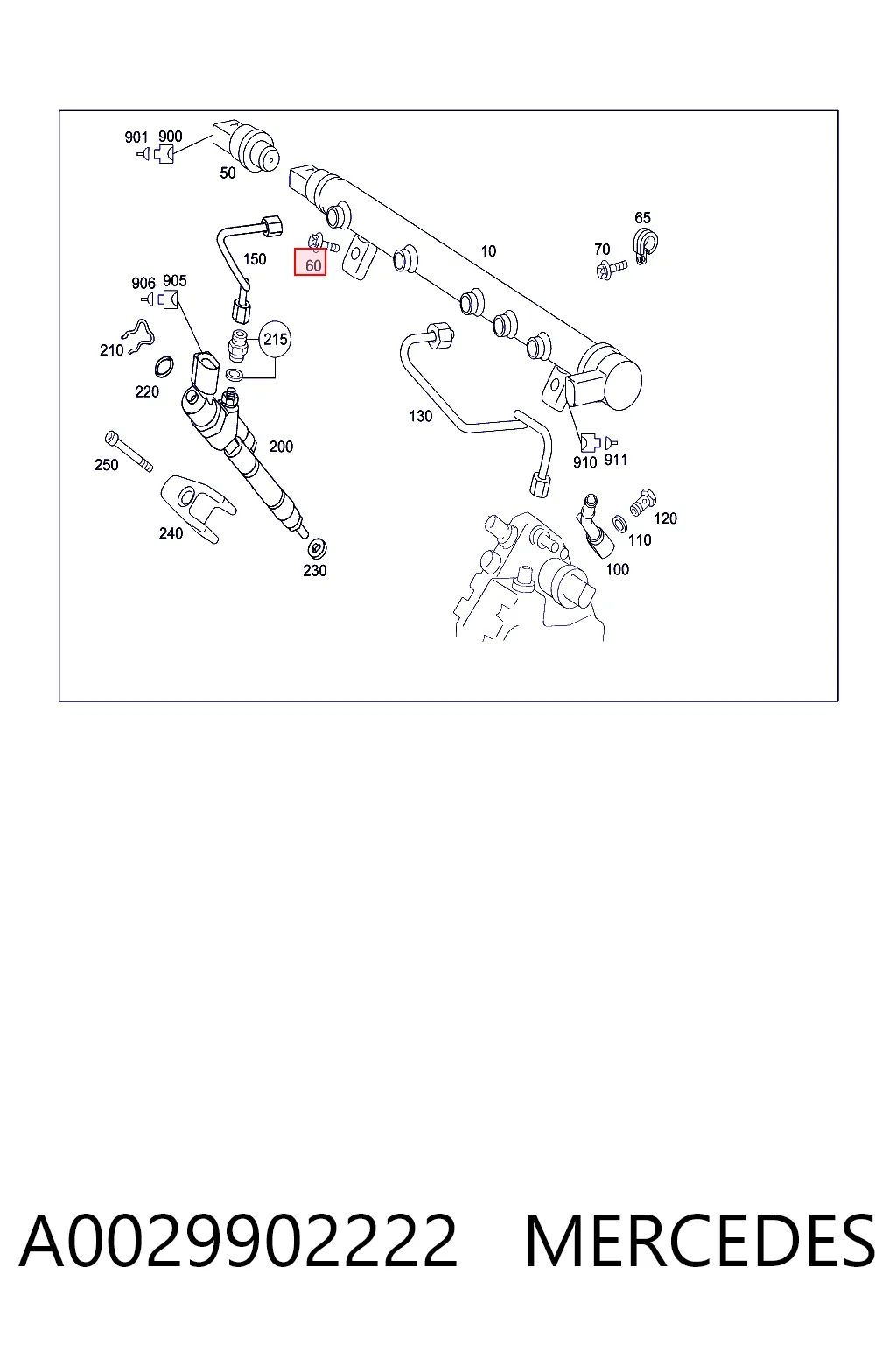 A0029902222 Mercedes