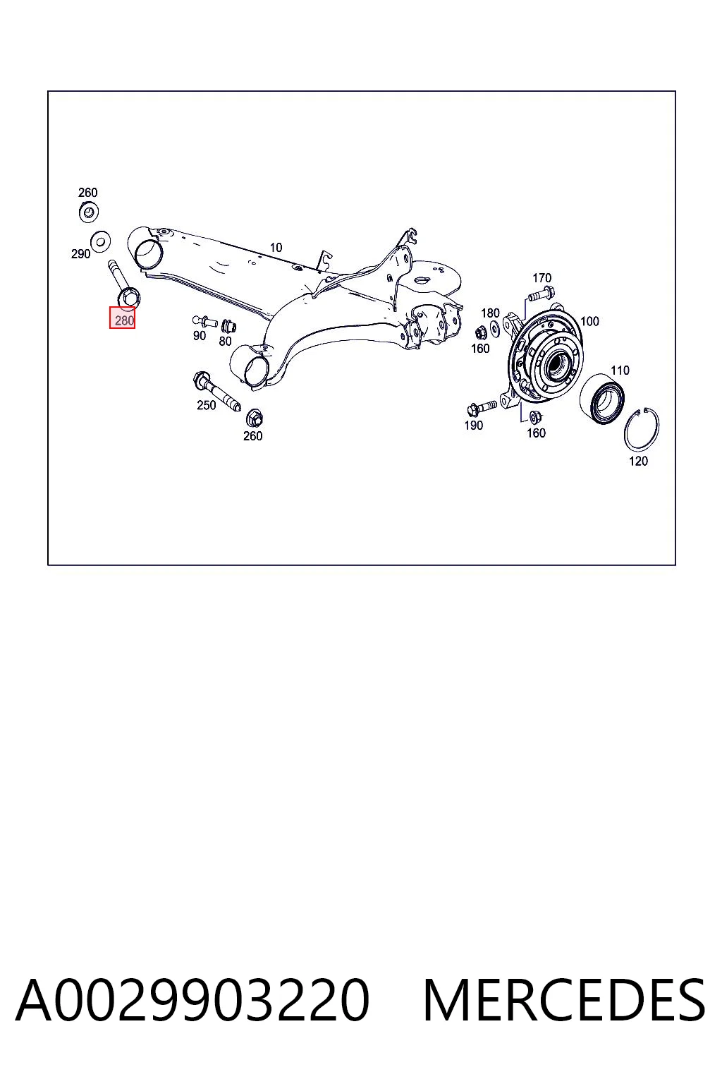 A0029903220 Mercedes