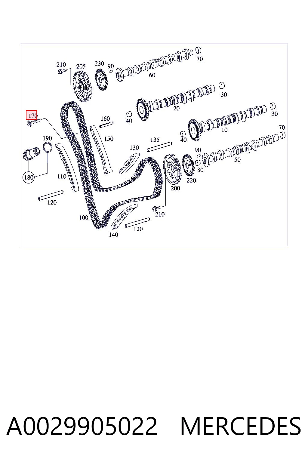 A0029905022 Mercedes
