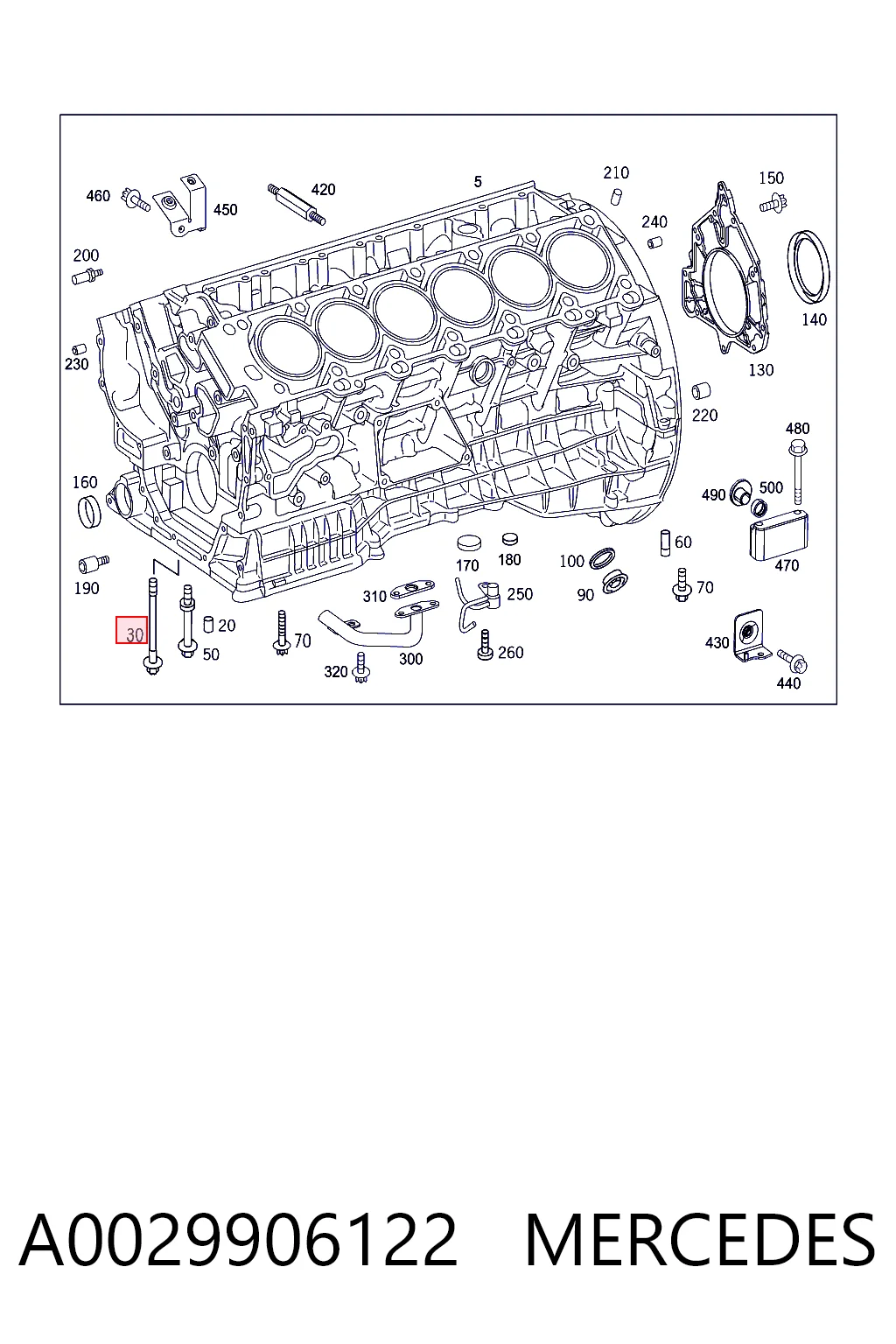 A0029906122 Mercedes