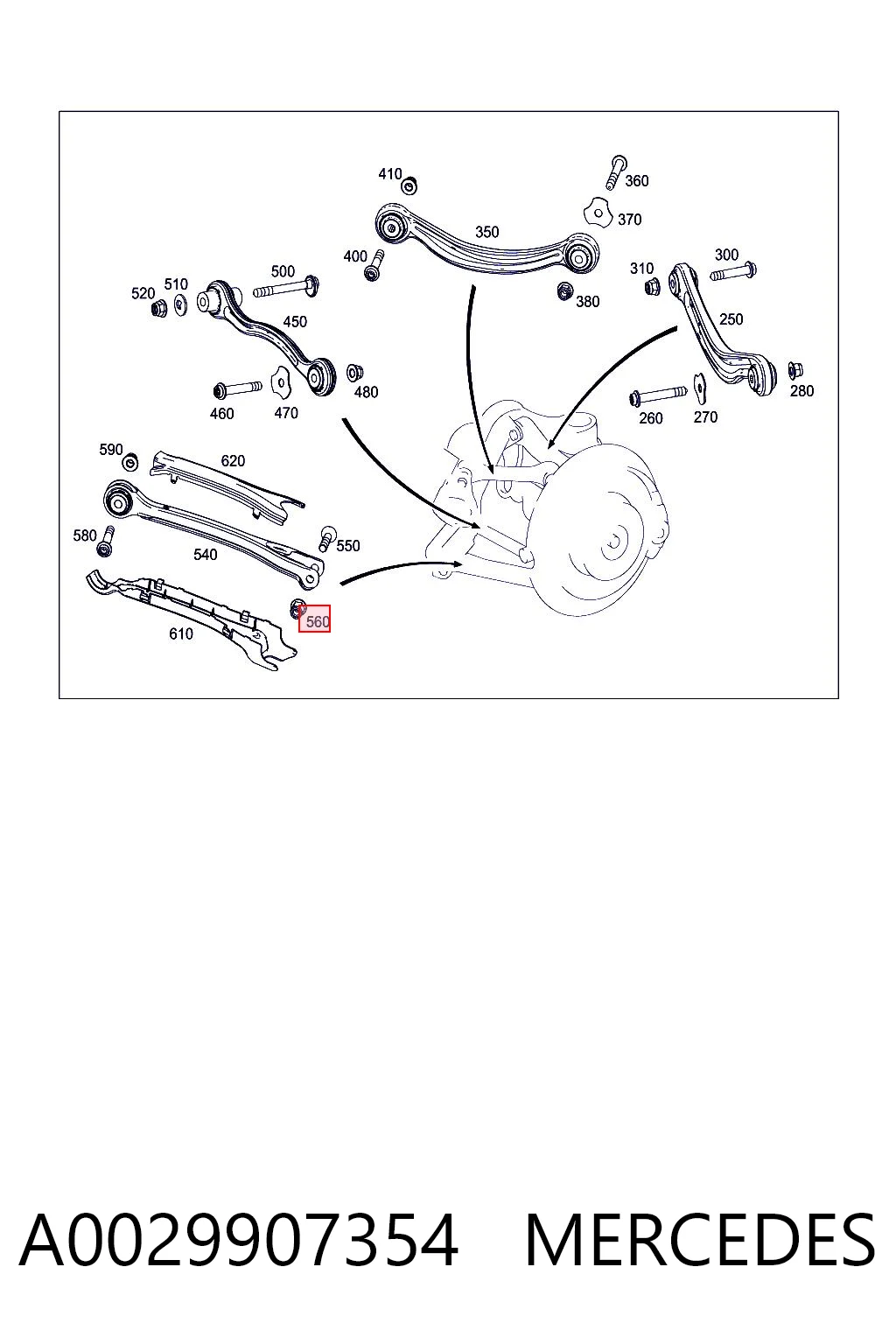 A0029907354 Mercedes