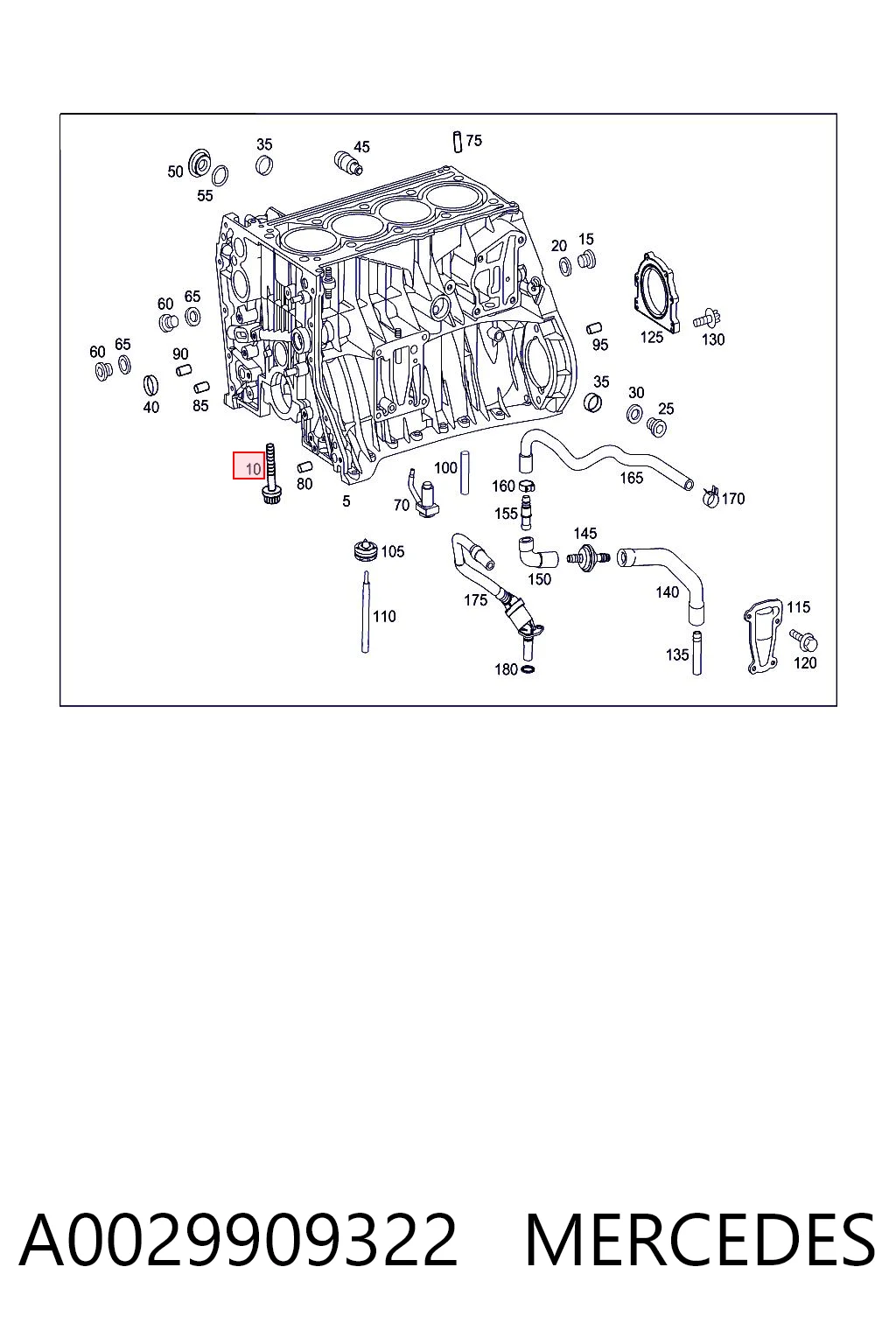 A0029909322 Mercedes