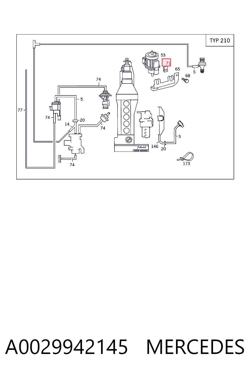 A0029942145 Mercedes