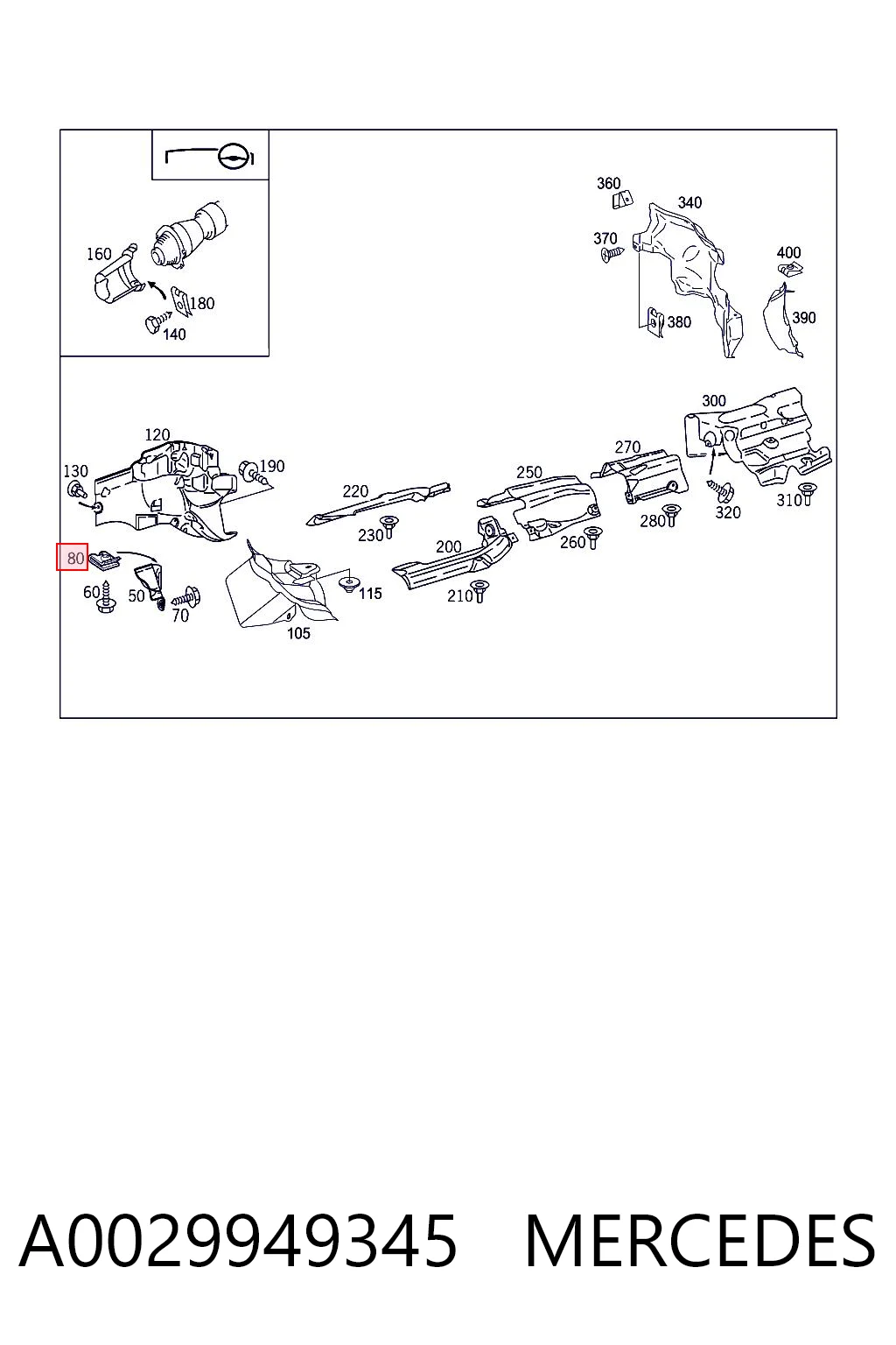 A0029949345 Mercedes