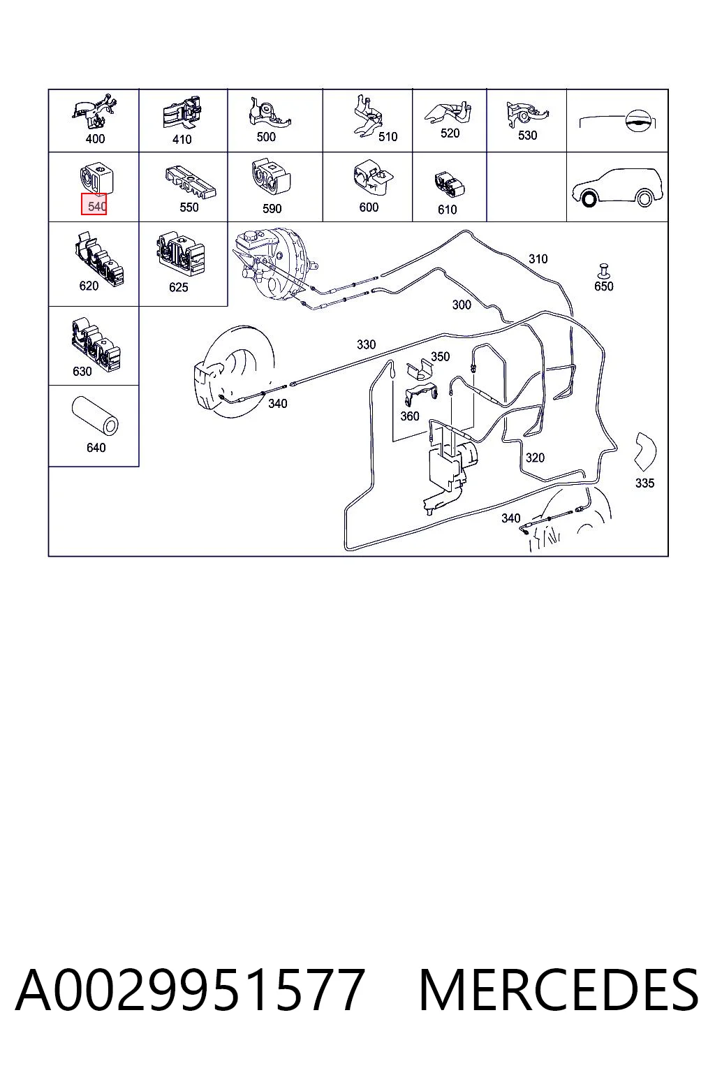 A0029951577 Mercedes