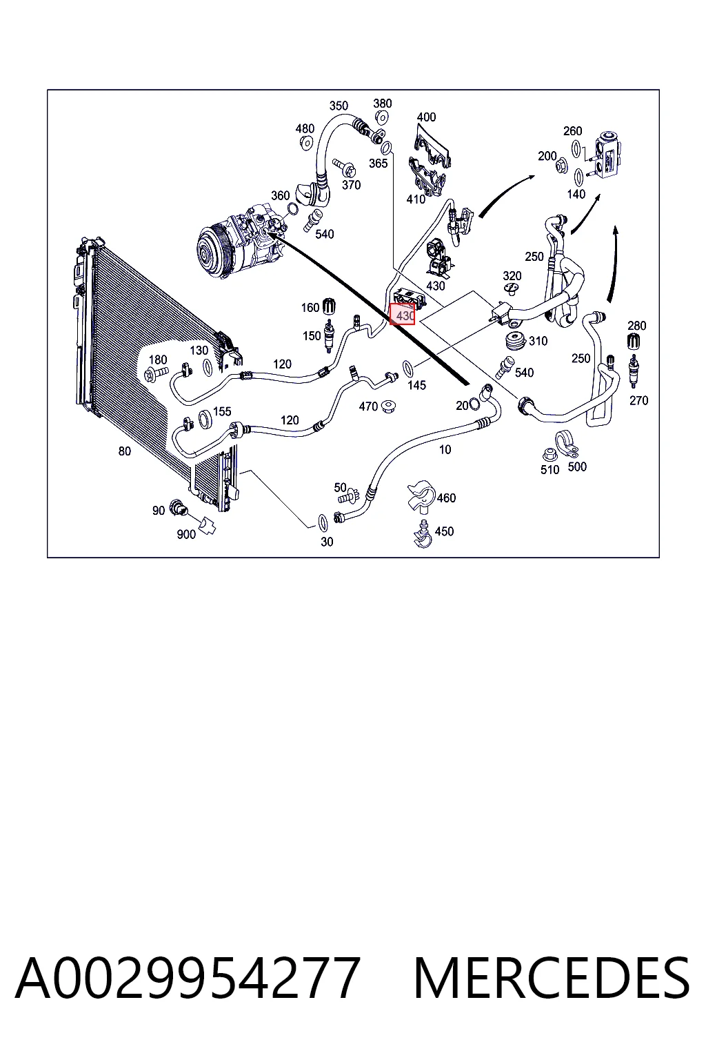 A0029954277 Mercedes