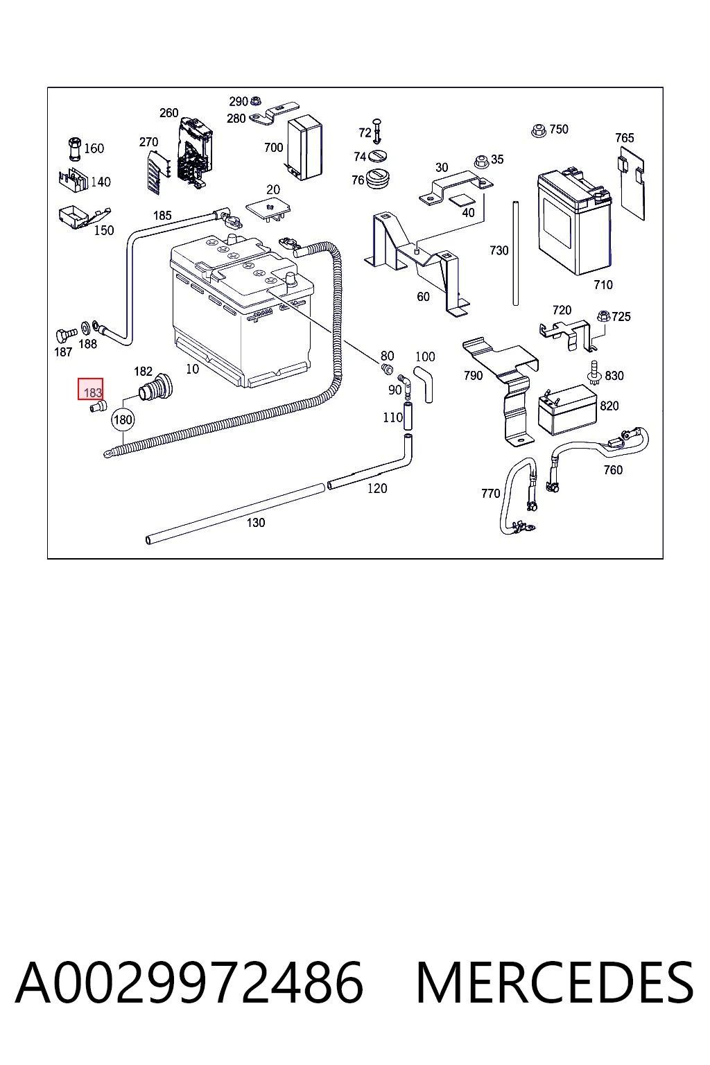 A0029972486 Mercedes