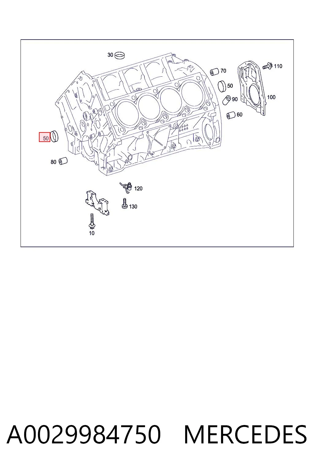 A0029984750 Mercedes