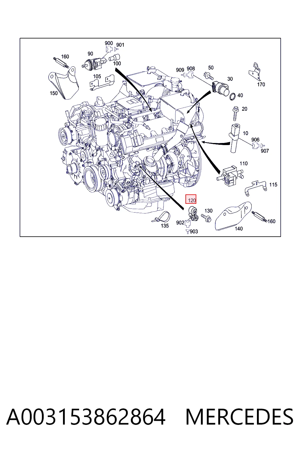 A003153862864 Mercedes
