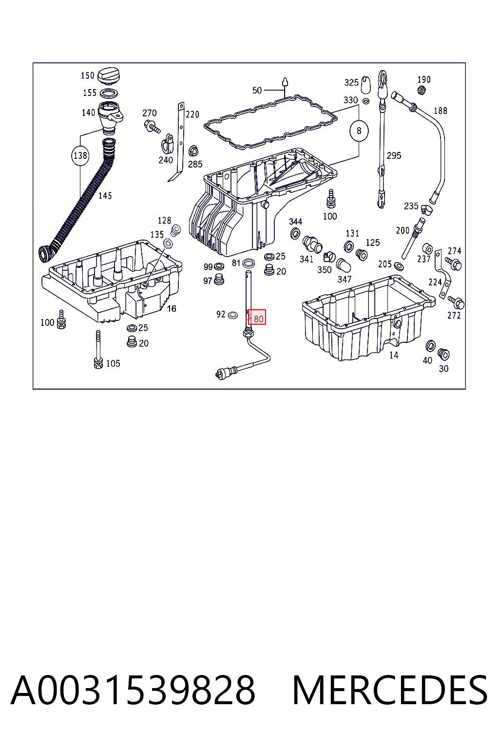 Sensor de nivel de aceite Mercedes Benz Truck TRUCK ATEGO II (2004-2026)