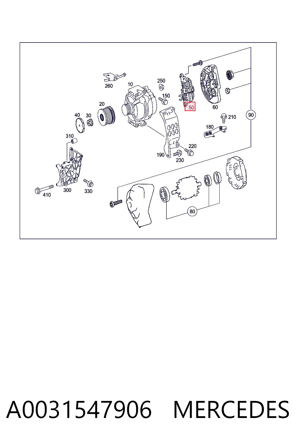 A0031547906 Mercedes