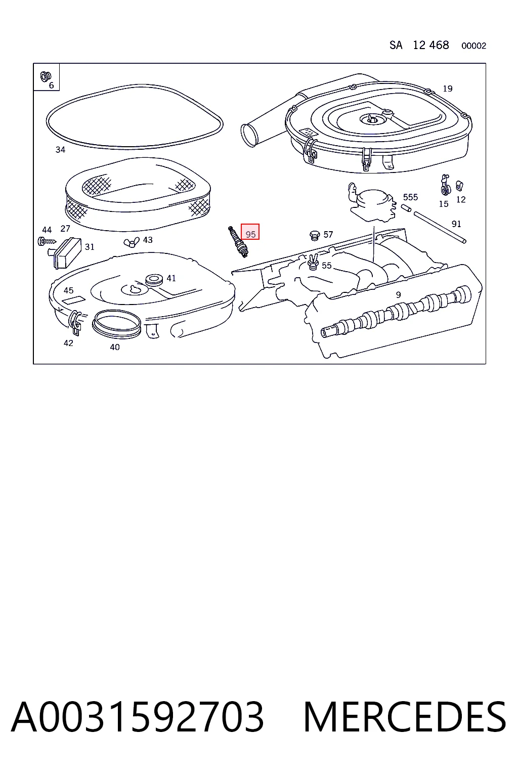 A0031592703 Mercedes