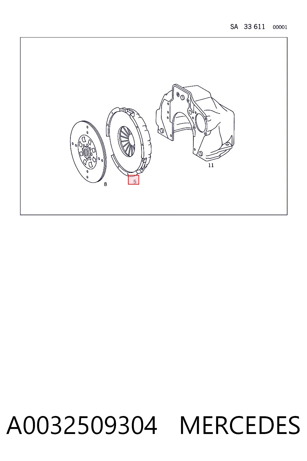 A0032509304 Mercedes