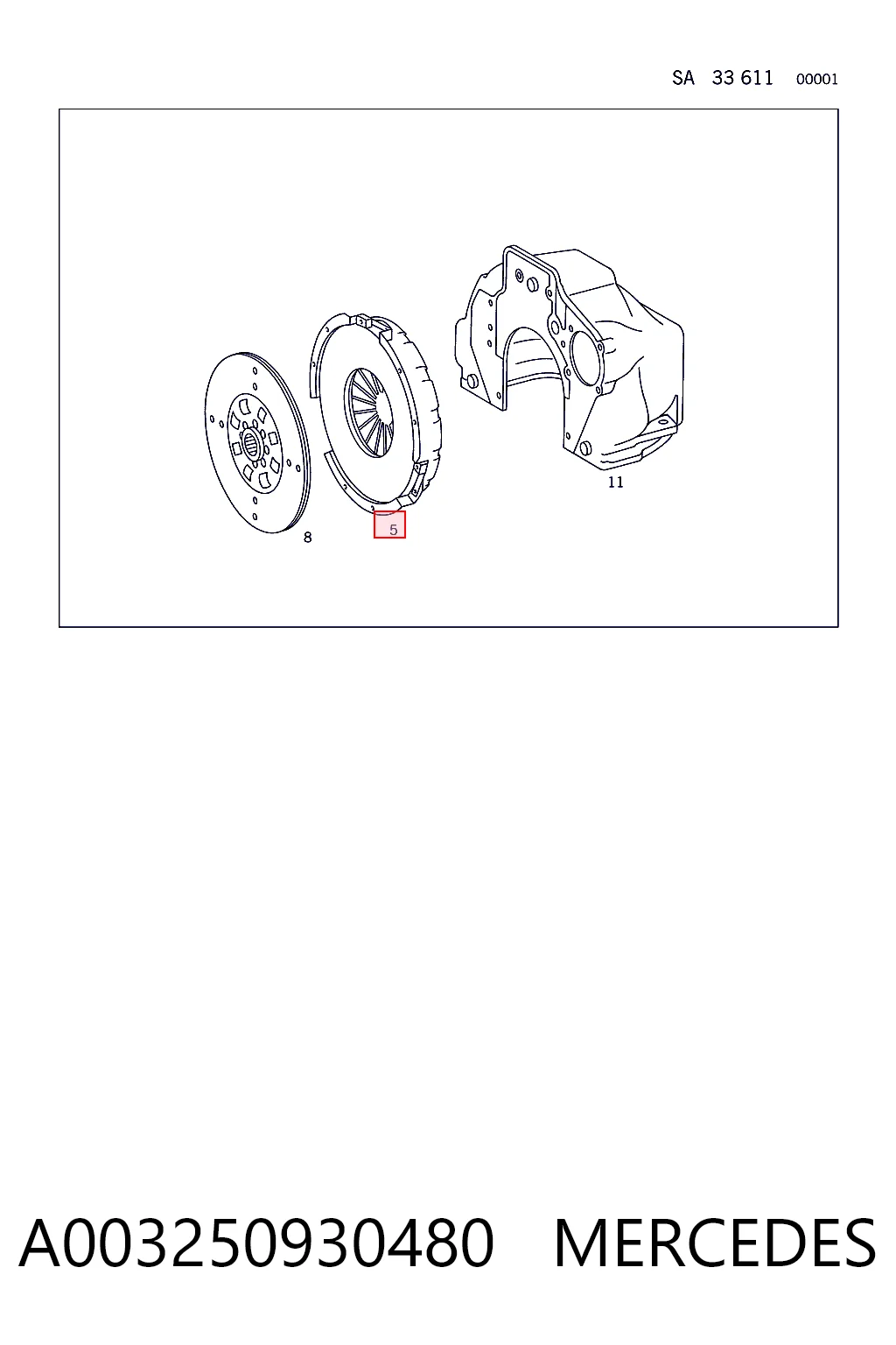 A003250930480 Mercedes