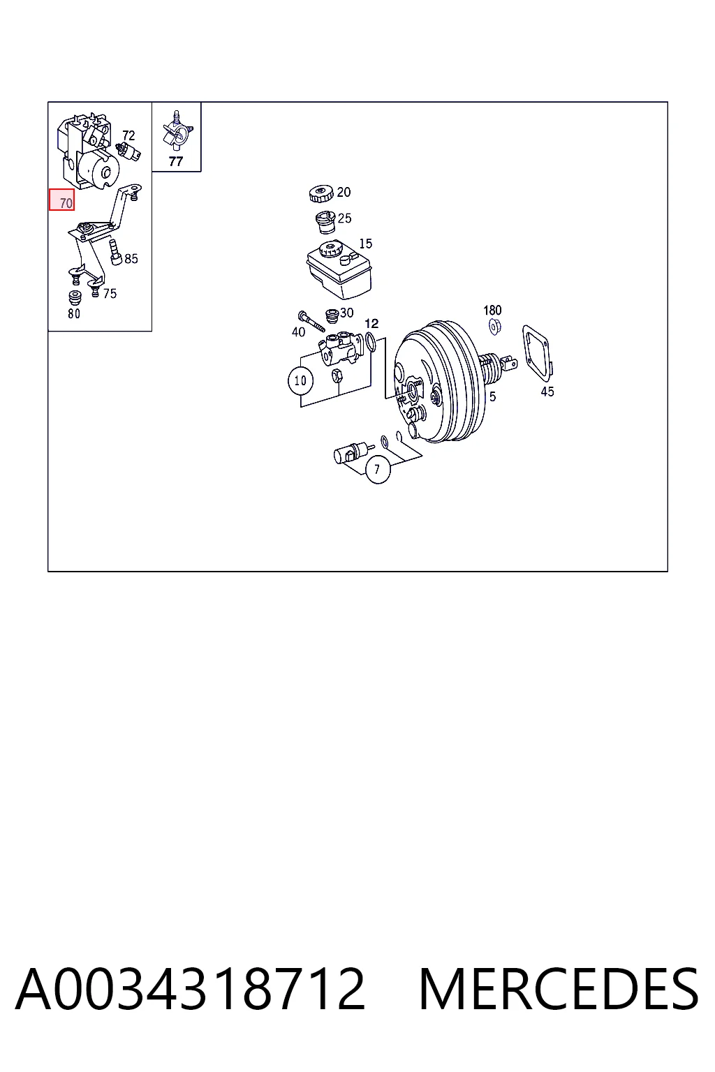 Comprar A0034318712 VAG Módulo ABS