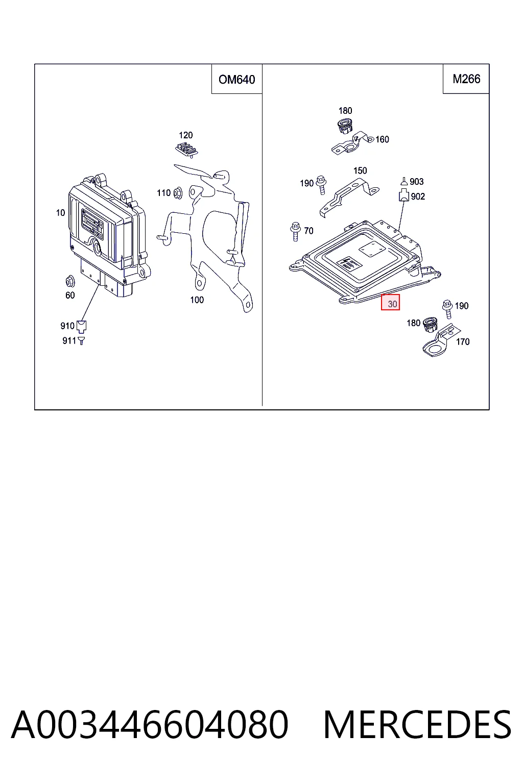 A003446604080 Mercedes