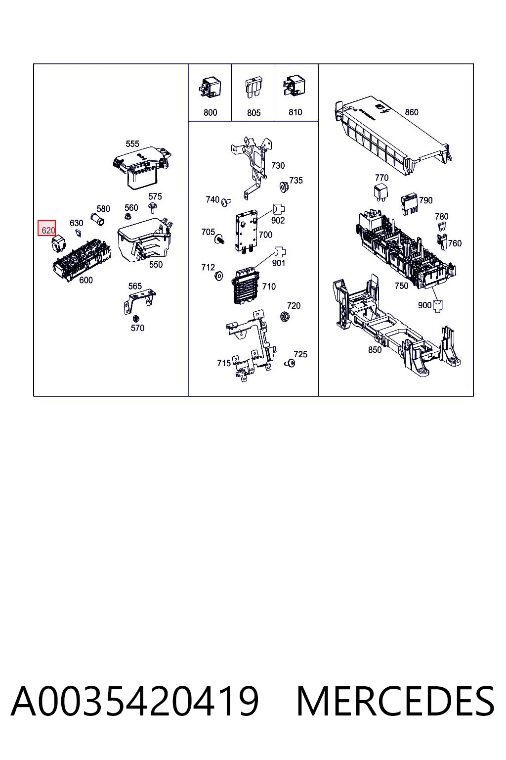 A0035420419 Mercedes