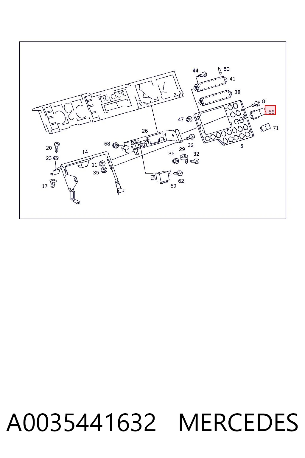A0035441632 Mercedes