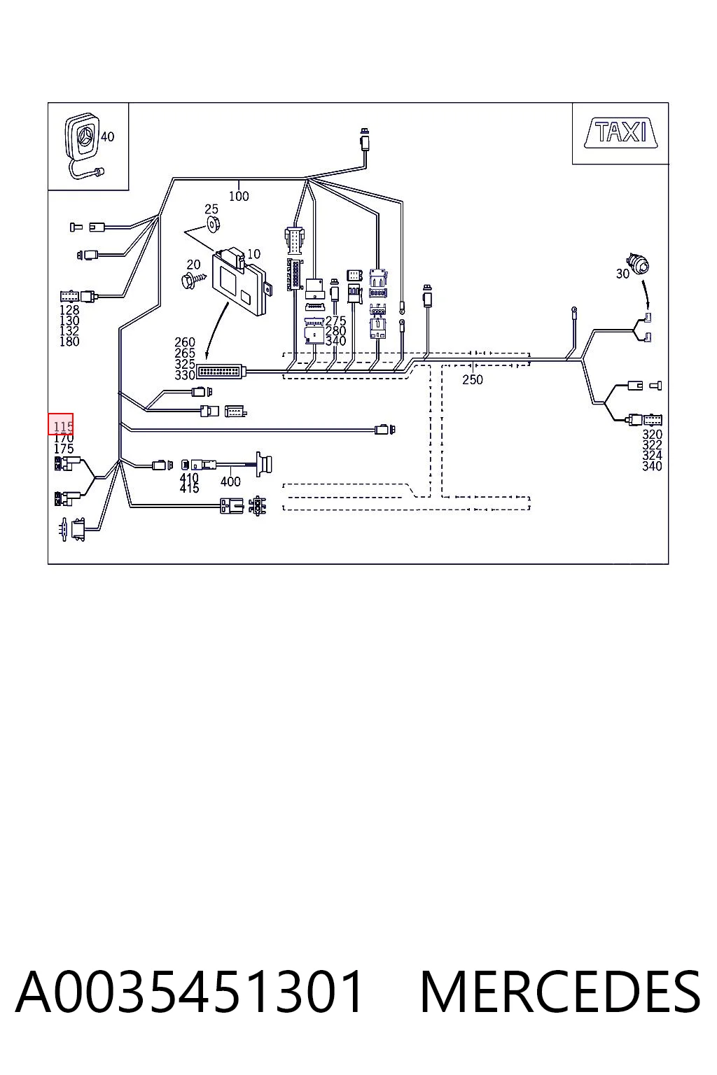 A0035451301 Mercedes