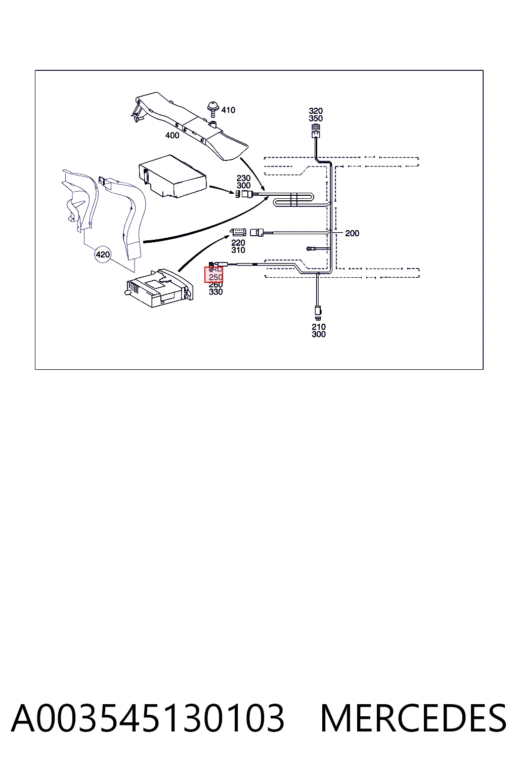 A003545130103 Mercedes