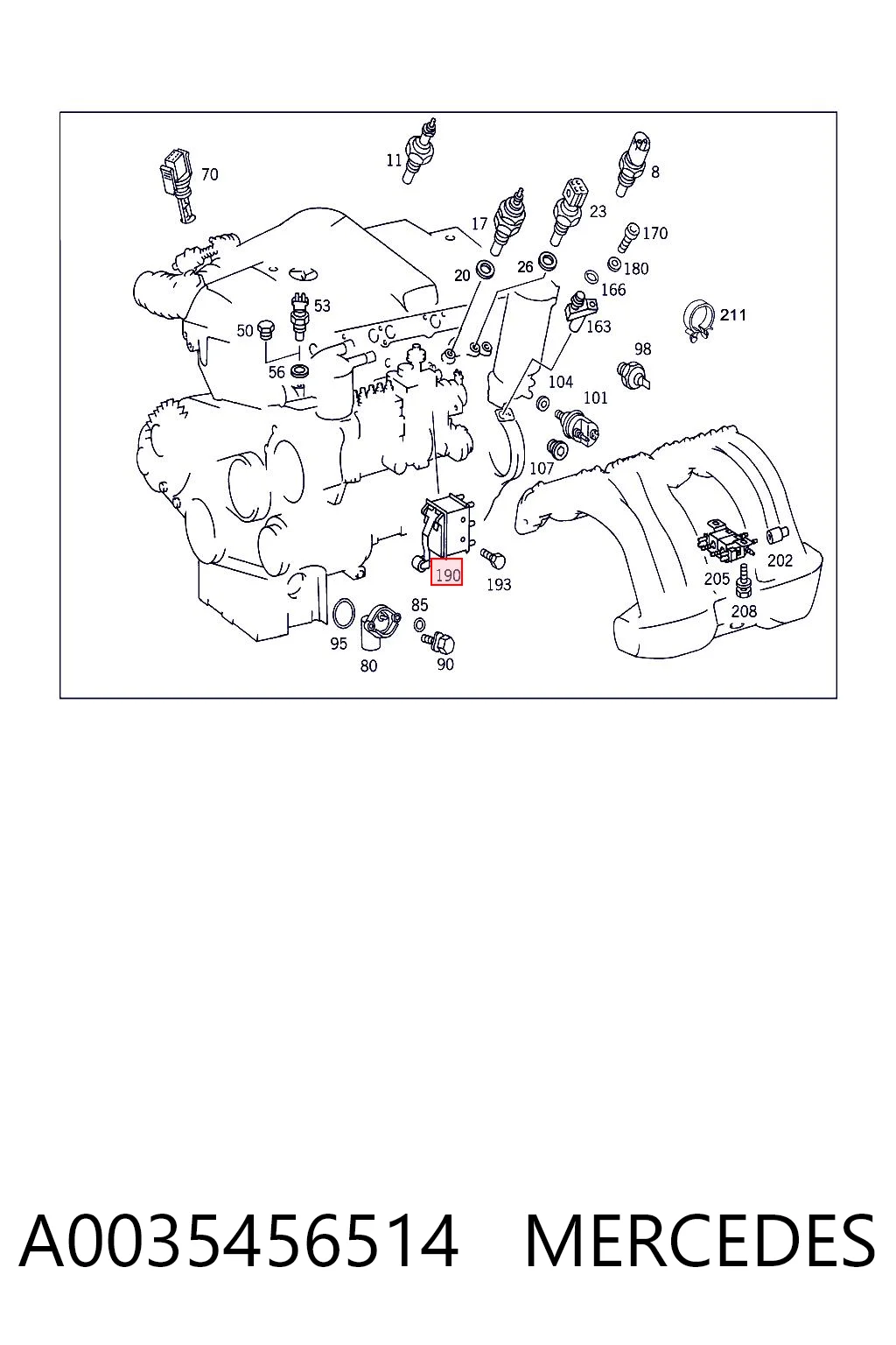 A0035456514 Mercedes