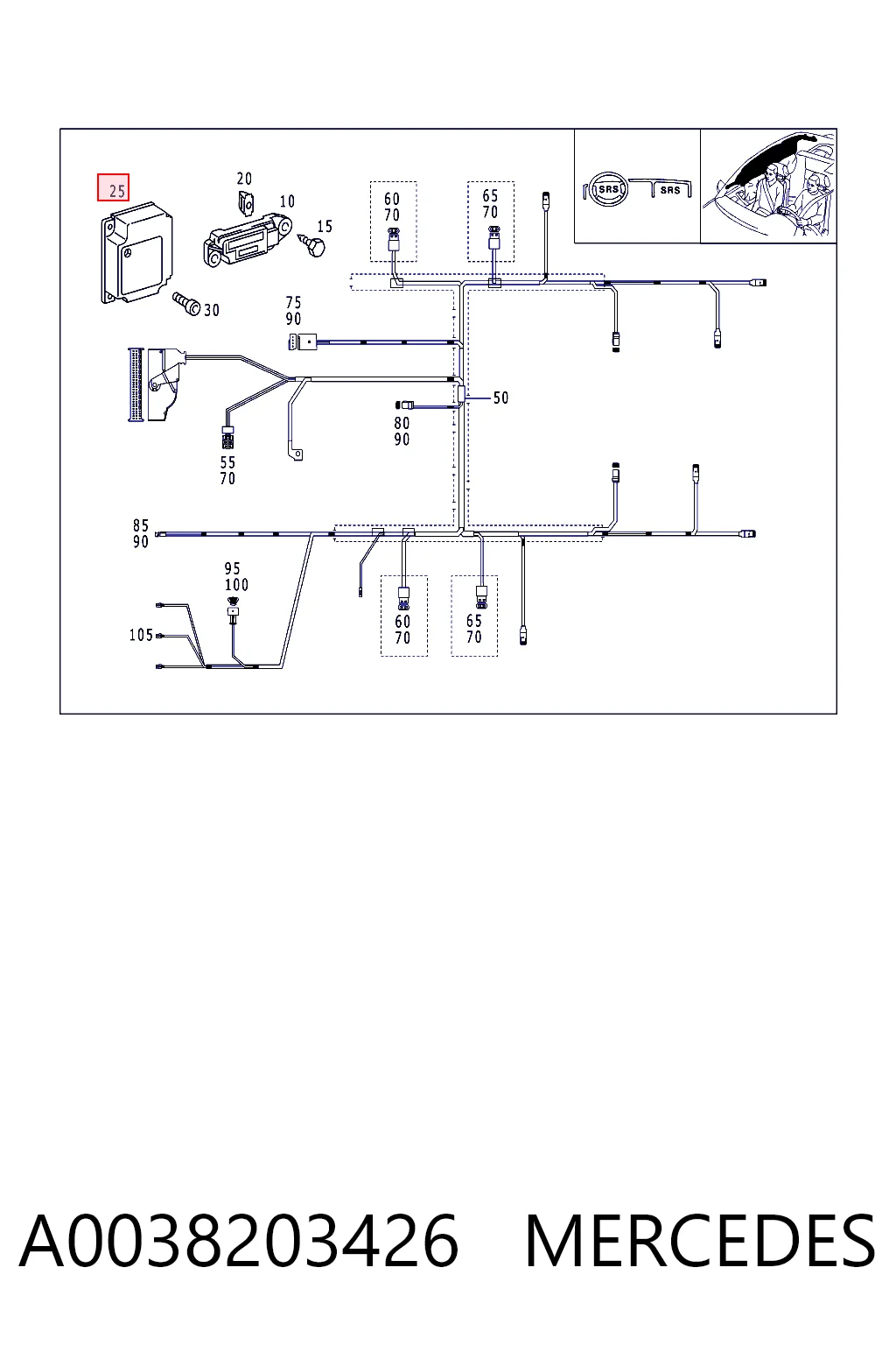 A0038203426 Mercedes