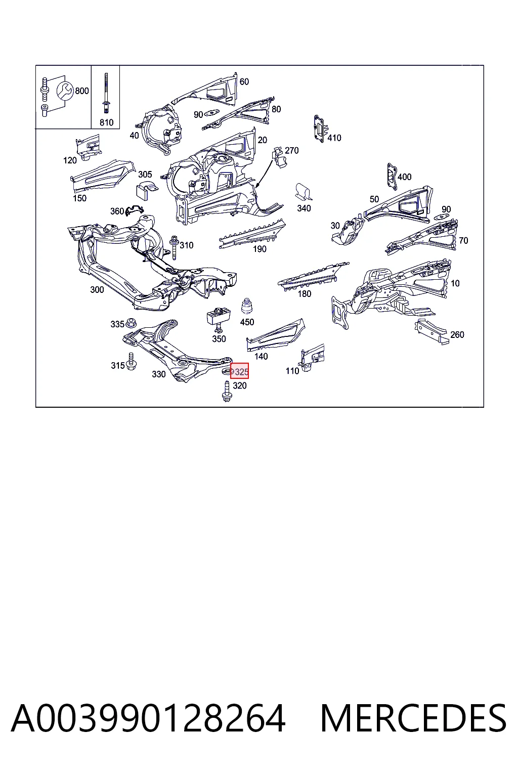 A003990128264 Mercedes