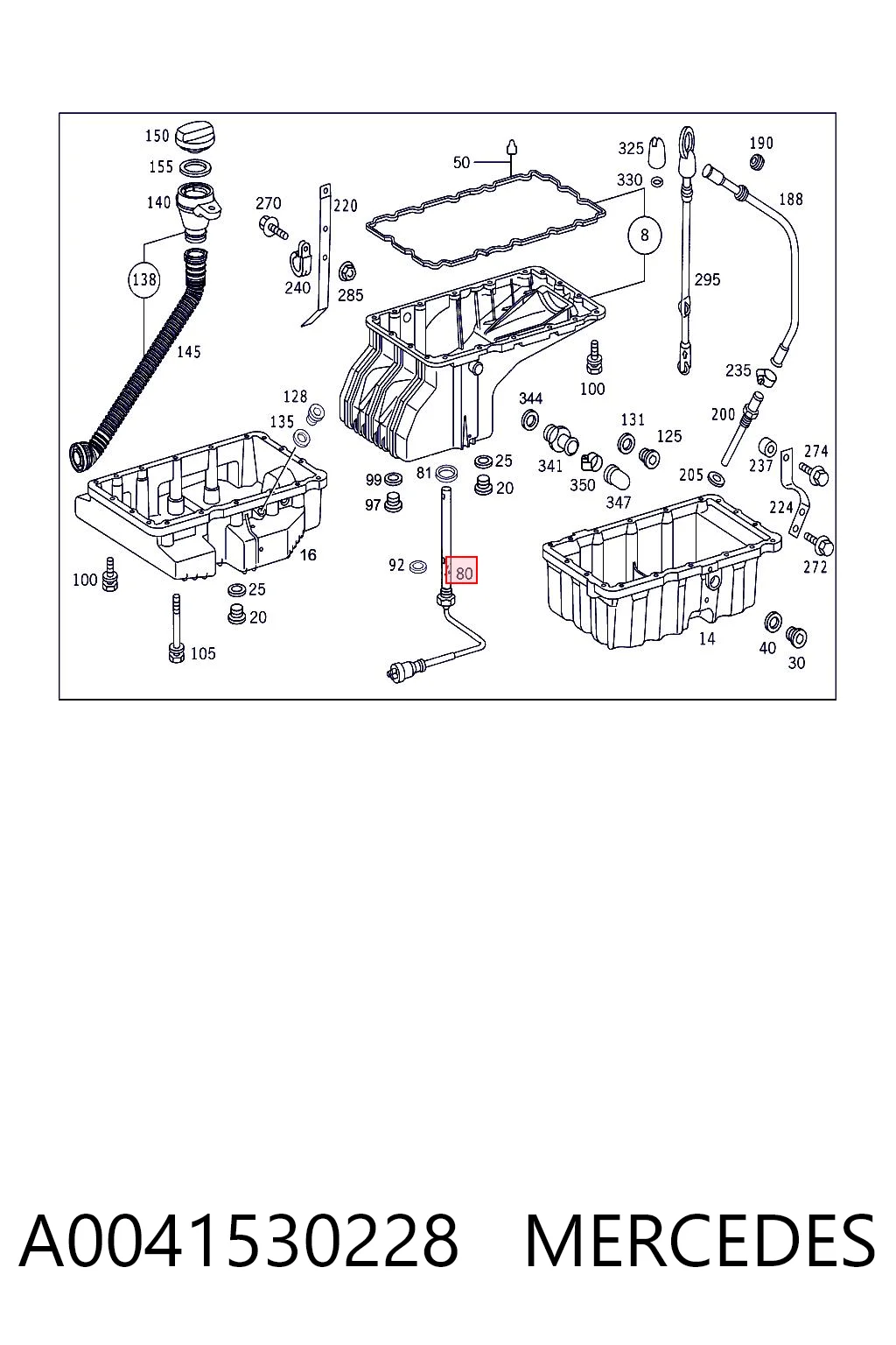  Sensor de nivel de aceite Mercedes Benz Truck TRUCK ATEGO 2