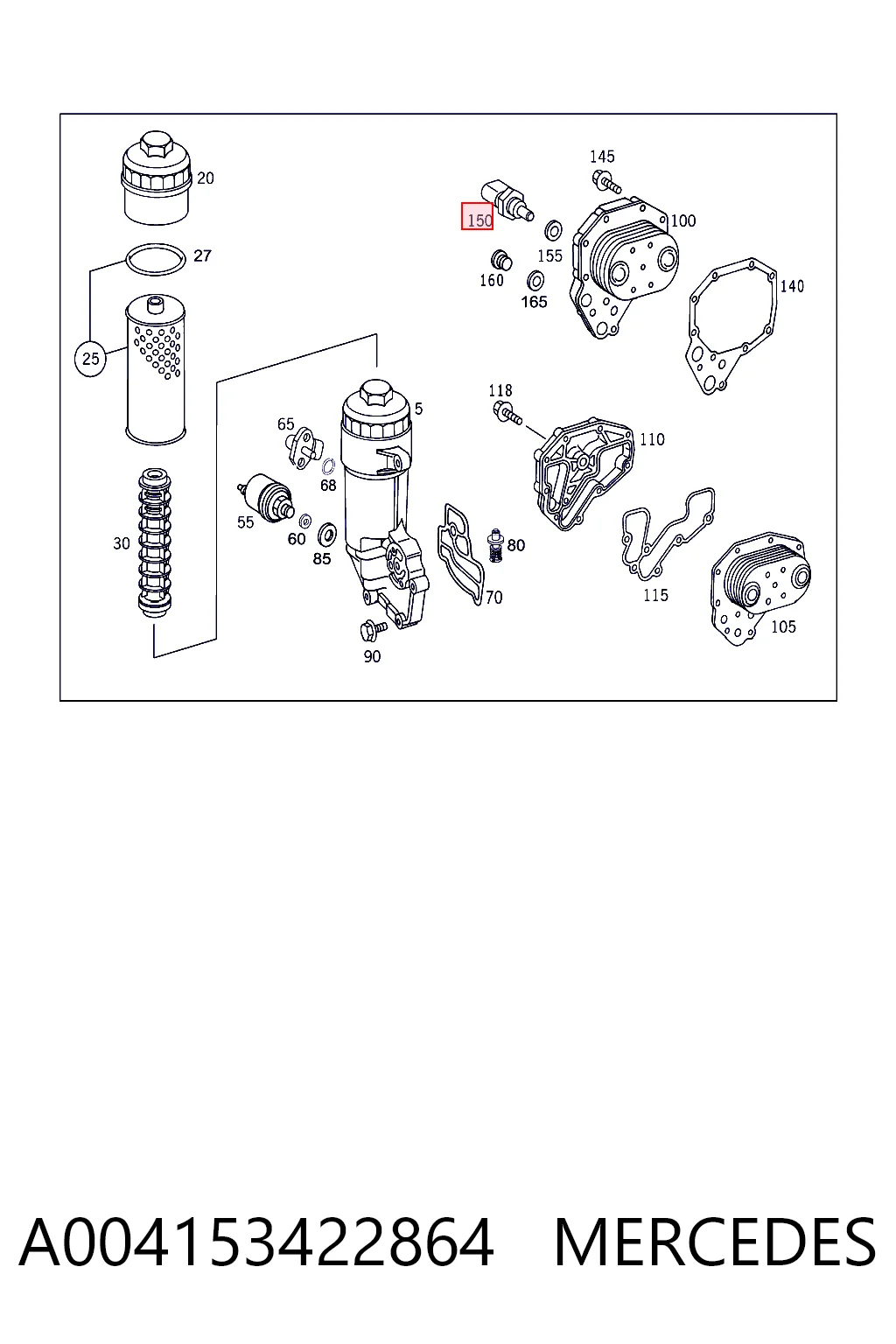 A004153422864 Mercedes