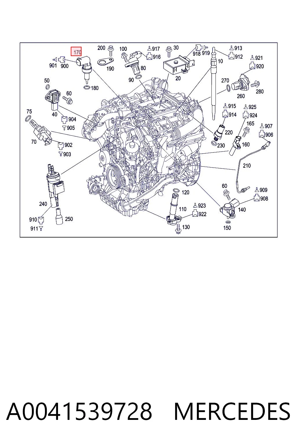 A0041539728 Mercedes