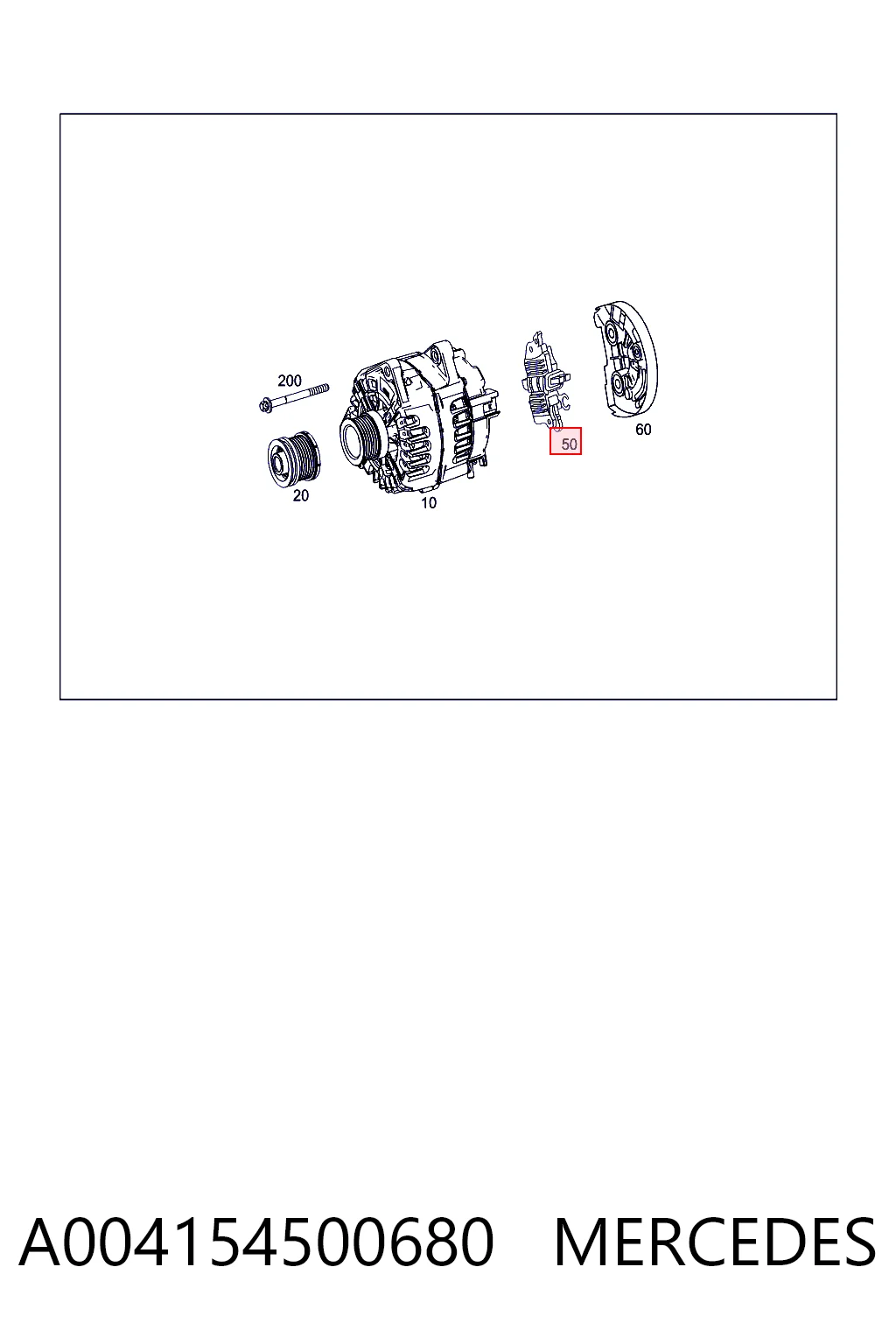 A004154500680 Mercedes