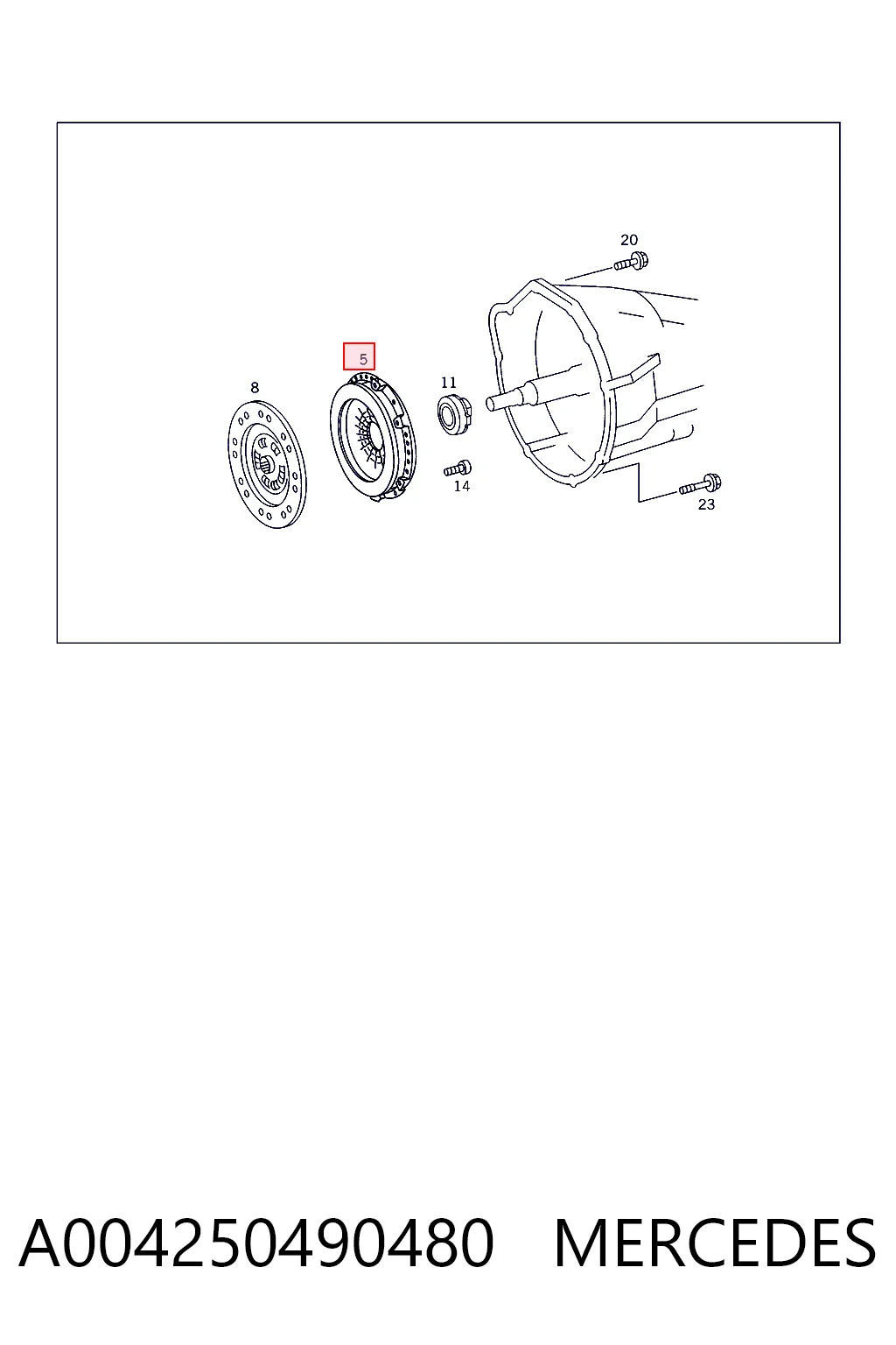 A004250490480 Mercedes
