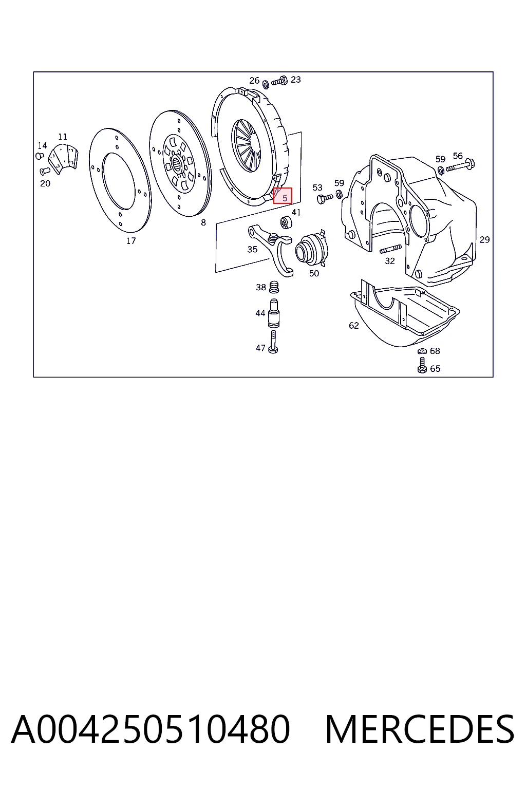 A004250510480 Mercedes