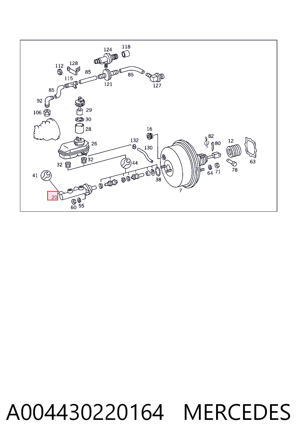 A004430220164 Mercedes