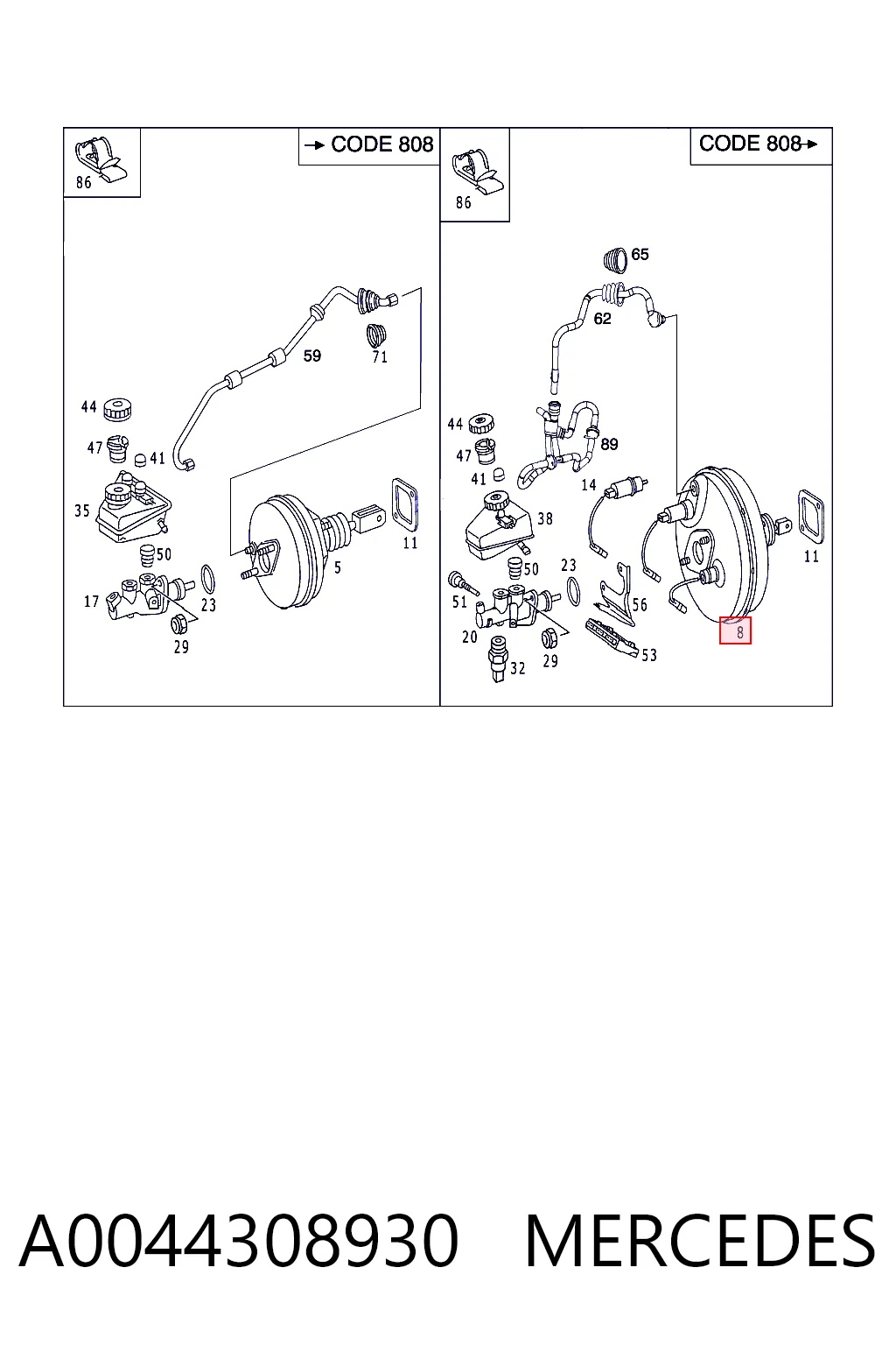 Comprar Servofreno Mercedes CLK C208 a bajo precio