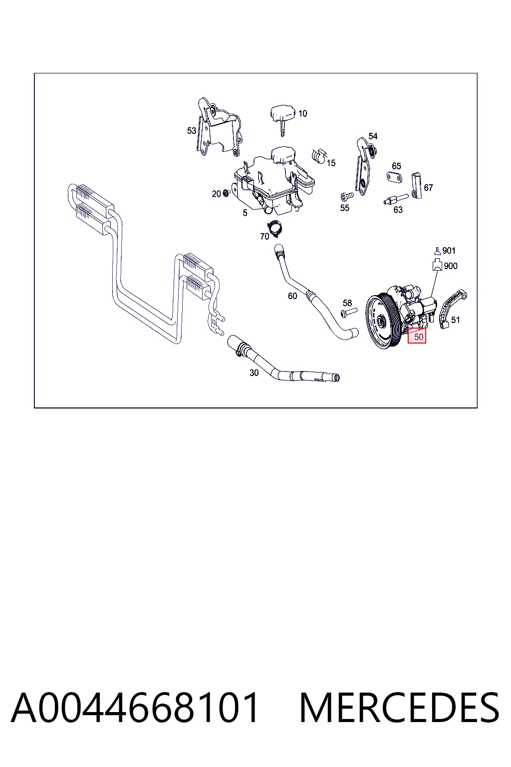 A0044668101 Mercedes