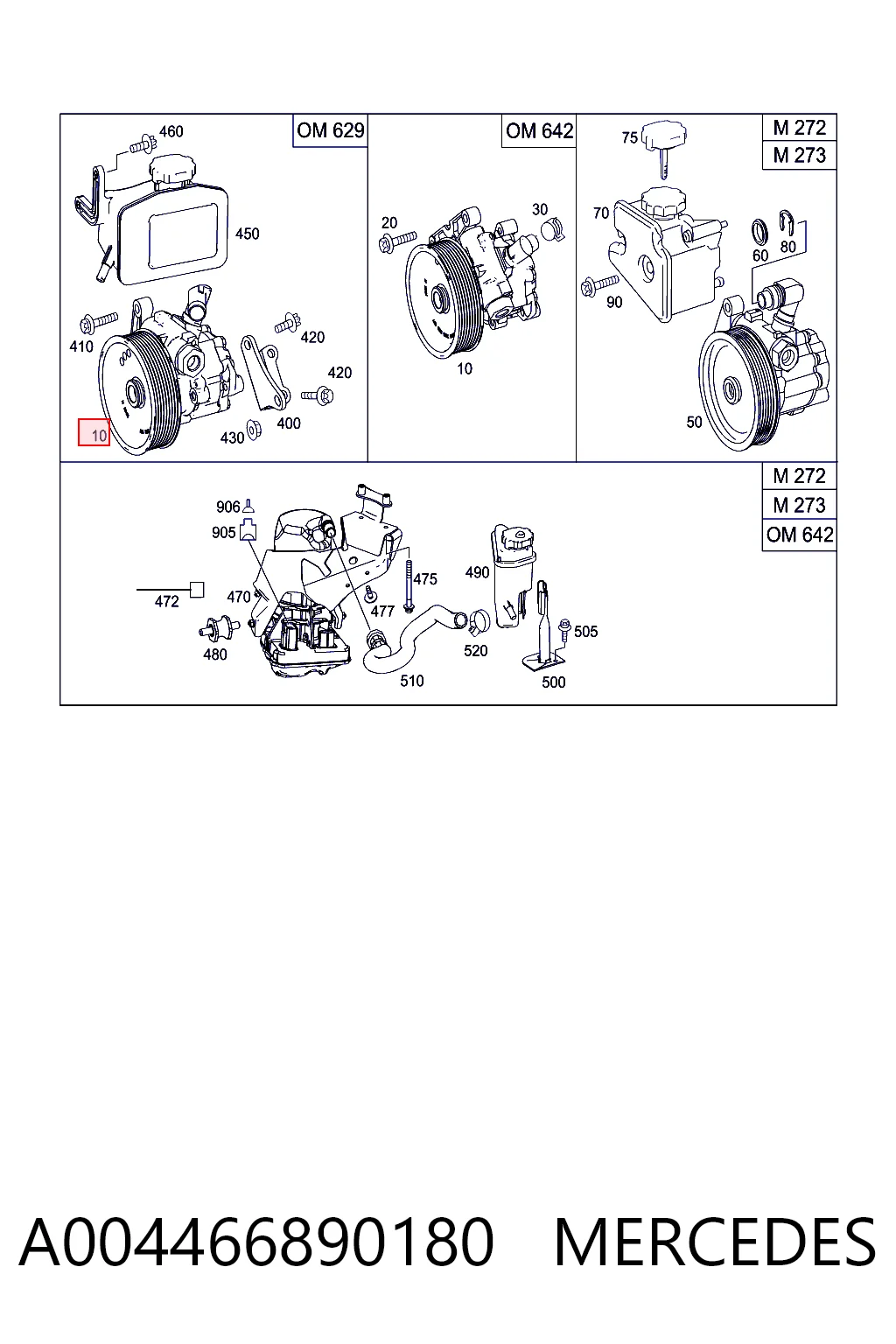 A004466890180 Mercedes
