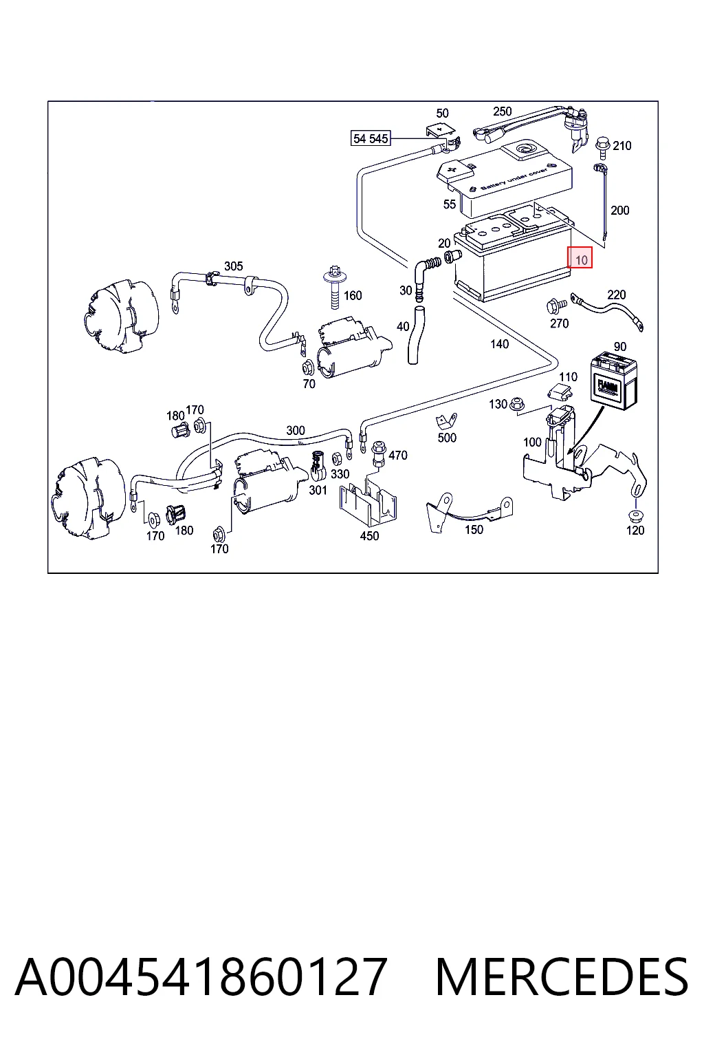A004541860127 Mercedes